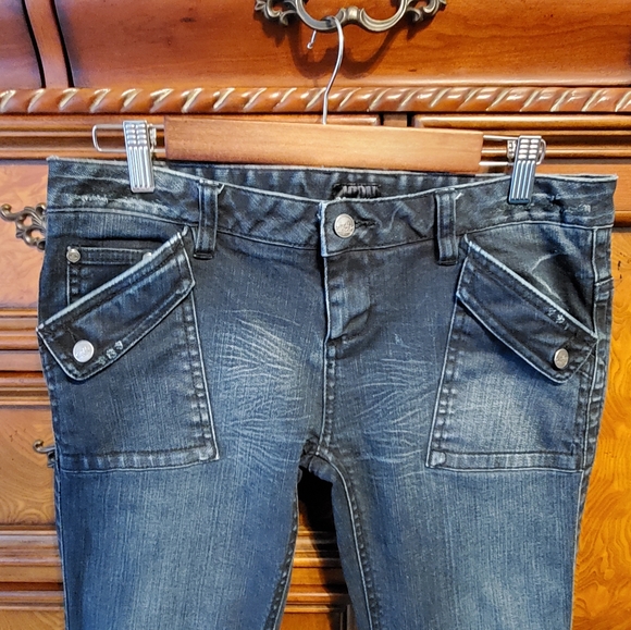 OAKLEY Icon lowrise bootcut jeans size 29 - Picture 5 of 8